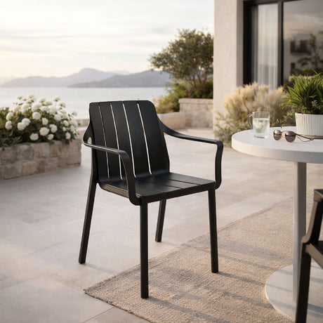 Regenerated Terra-Colored Outdoor Armchair | Nardi Tiberina | OROA.com