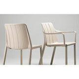 Slatted Outdoor Monobloc Chair | Nardi Tiberina | OROA.com