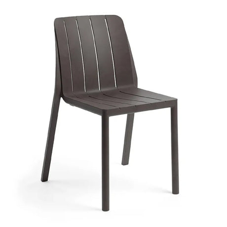Regenerated Terra-Colored Outdoor Chair | Nardi Tiberina | OROA.com