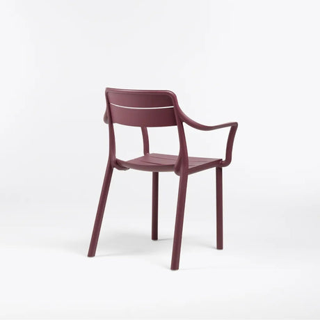 Fiberglass Outdoor Monobloc Dining Armchair | Nardi Cassia