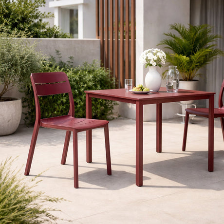 Fiberglass Outdoor Monobloc Dining Chair | Nardi Cassia Bistrot