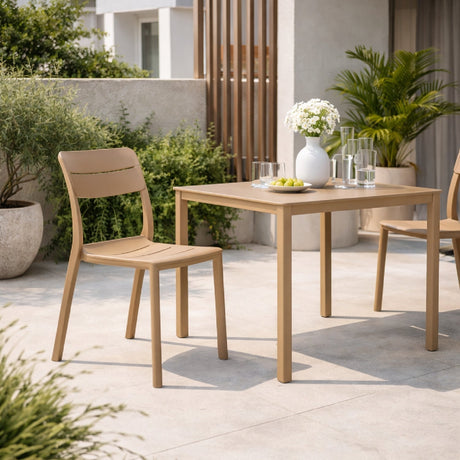 Fiberglass Outdoor Monobloc Dining Chair | Nardi Cassia Bistrot