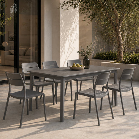 Regenerated Fiberglass Outdoor Dining Chair | Nardi Bistrot