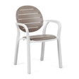 Round-Back Slatted Armchair | Nardi Palma | OROA.com