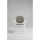 Round-Back Slatted Armchair | Nardi Palma | OROA.com