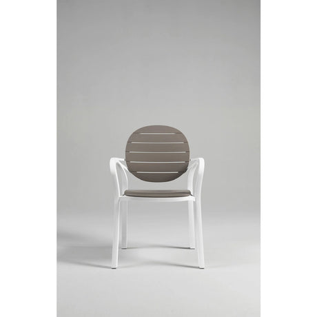 Round-Back Slatted Armchair | Nardi Palma | OROA.com