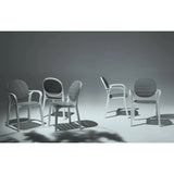 Round-Back Slatted Armchair | Nardi Palma | OROA.com