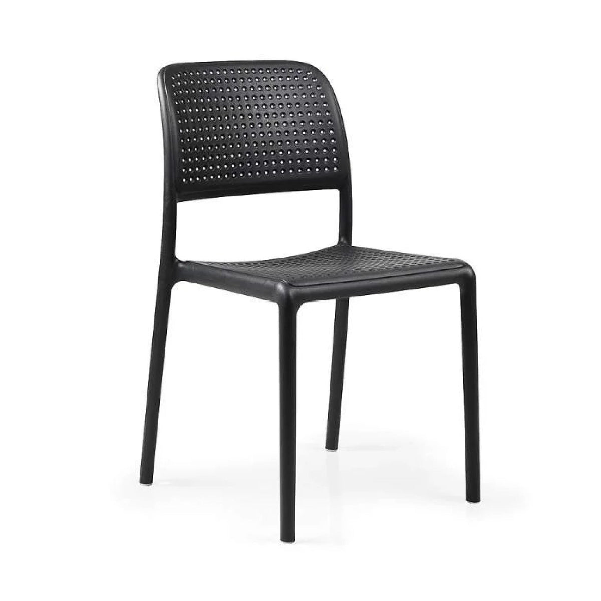 Perforated Fiberglass Outdoor Dining Chair | Nardi Bora