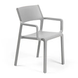 Open-back Outdoor Dining Armchair | Nardi Trill