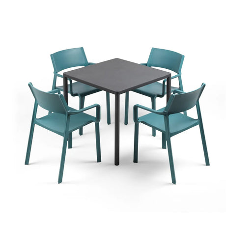 Open-back Outdoor Dining Armchair | Nardi Trill