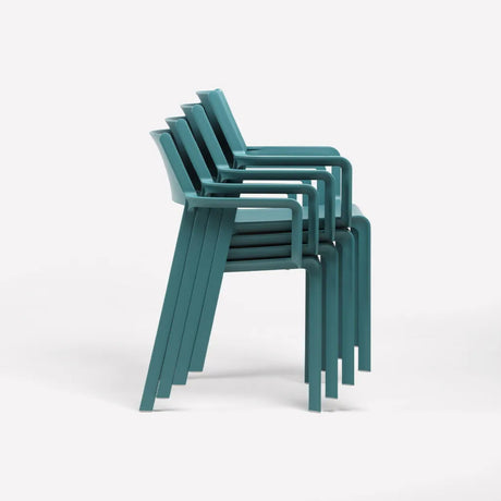 Open-back Outdoor Dining Armchair | Nardi Trill