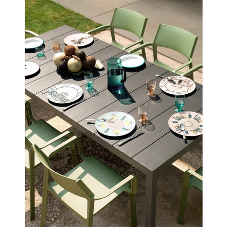 Open-back Outdoor Dining Armchair | Nardi Trill