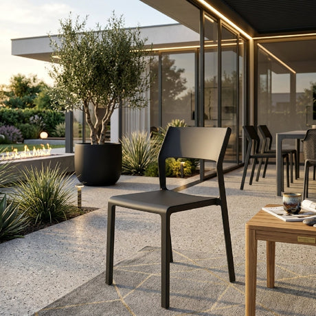 Open-back Outdoor Dining Chair | Nardi Trill