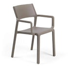 Open-back Outdoor Dining Armchair | Nardi Trill