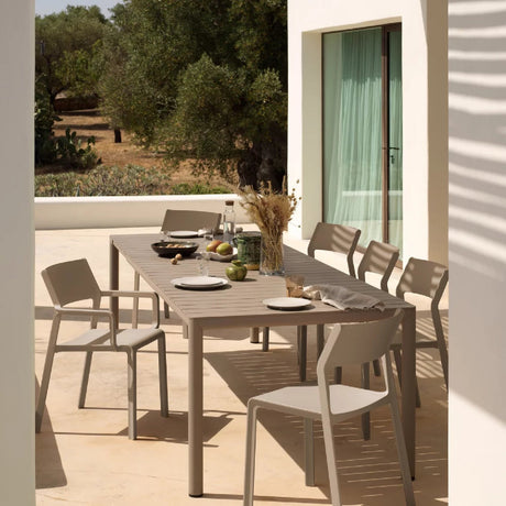 Open-back Outdoor Dining Chair | Nardi Trill