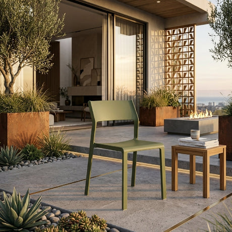 Open-back Outdoor Dining Chair | Nardi Trill