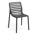 Slatted Outdoor Monobloc Dining Chair | Nardi Doga