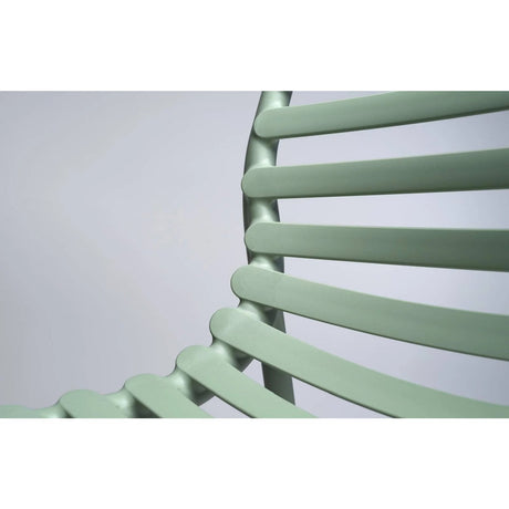 Slatted Outdoor Monobloc Dining Chair | Nardi Doga