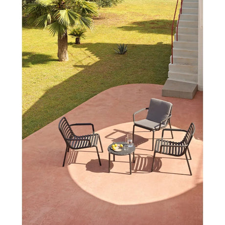 Slatted Stackable Outdoor Lounge Chair | Nardi Doga