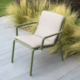 Slatted Stackable Outdoor Lounge Chair | Nardi Doga
