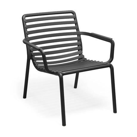 Slatted Stackable Outdoor Lounge Chair | Nardi Doga