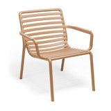 Slatted Stackable Outdoor Lounge Chair | Nardi Doga
