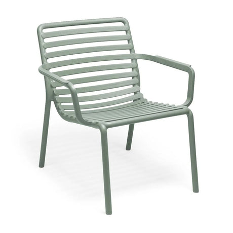 Slatted Stackable Outdoor Lounge Chair | Nardi Doga