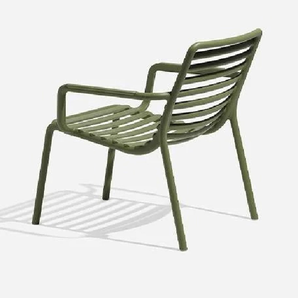 Slatted Stackable Outdoor Lounge Chair | Nardi Doga
