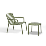 Slatted Stackable Outdoor Lounge Chair | Nardi Doga
