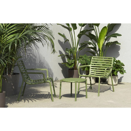 Slatted Stackable Outdoor Lounge Chair | Nardi Doga
