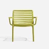 Slatted Stackable Outdoor Lounge Chair | Nardi Doga