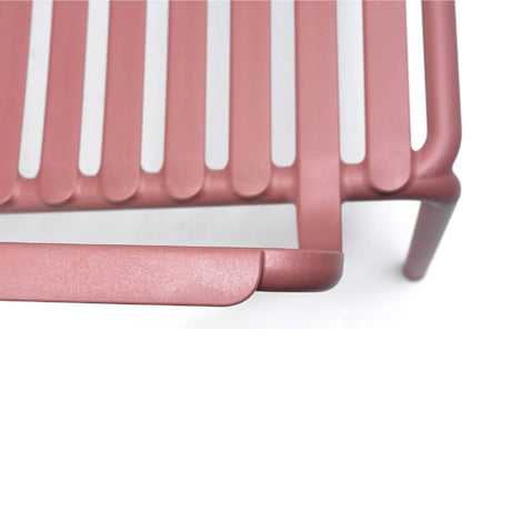 Slatted Stackable Outdoor Lounge Chair | Nardi Doga