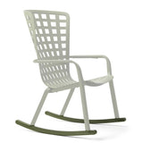 Square Perforated Reclining Outdoor Armchair | Nardi Folio