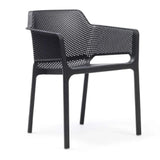 Square Perforated Outdoor Dining Armchair | Nardi Net