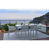 Square Perforated Outdoor Dining Armchair | Nardi Net