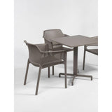 Square Perforated Outdoor Dining Armchair | Nardi Net