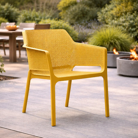 Outdoor Perforated Cushioned Armchair | Nardi Net Relax