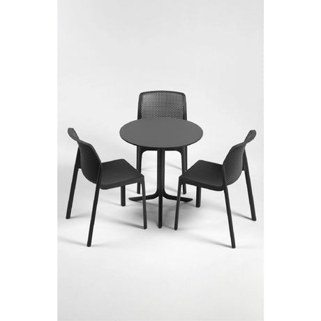 Perforated Monobloc Outdoor Dining Chair | Nardi Bit