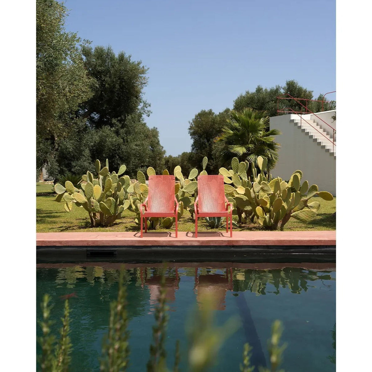 Perforated Outdoor Lounge Chair | Nardi Net Lounge