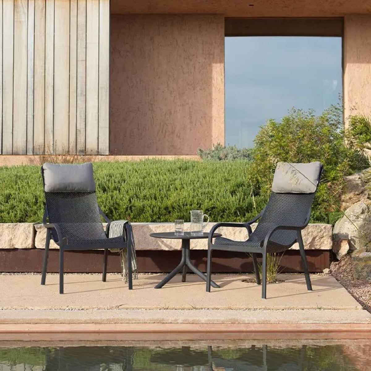 Perforated Outdoor Lounge Chair | Nardi Net Lounge