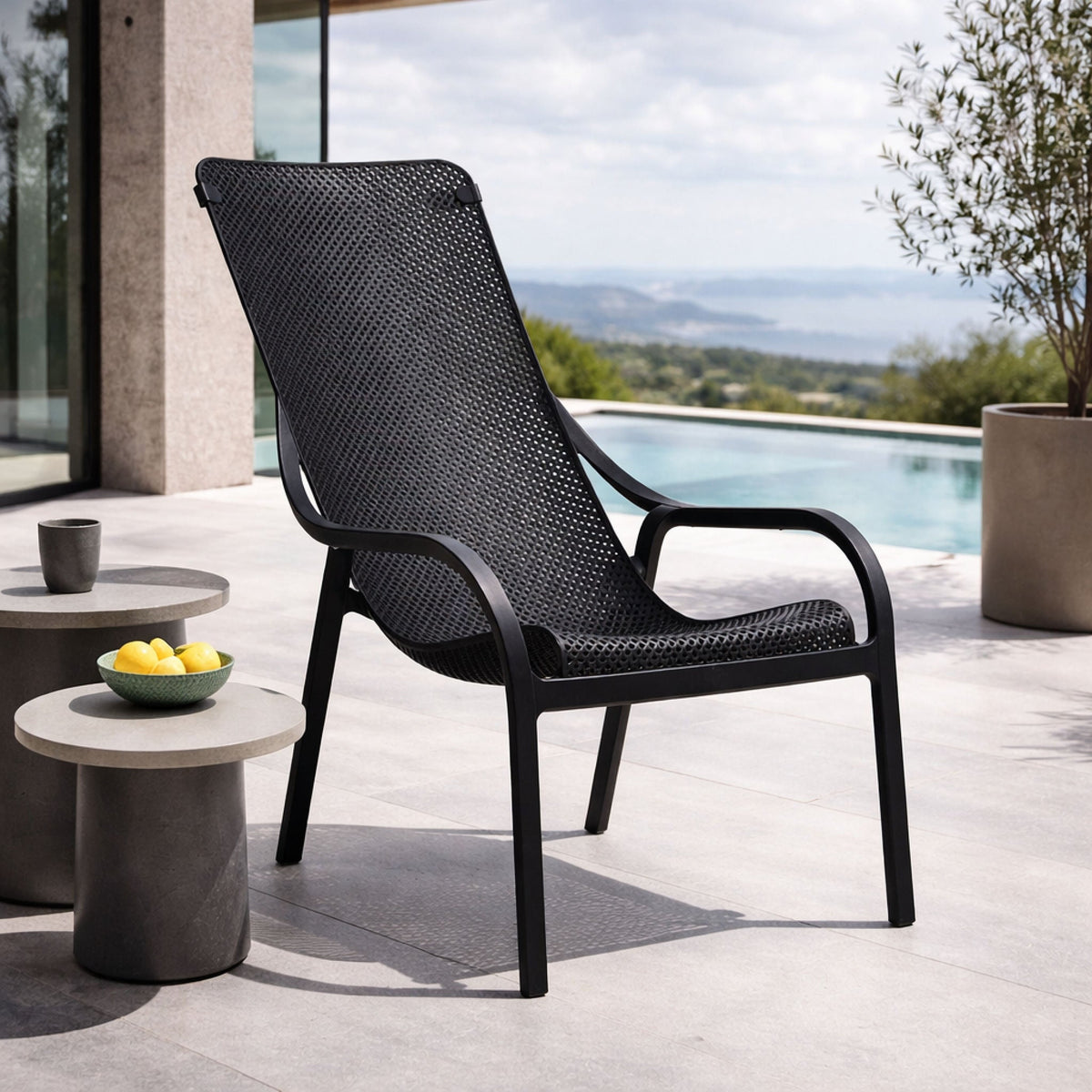 Perforated Outdoor Lounge Chair | Nardi Net Lounge