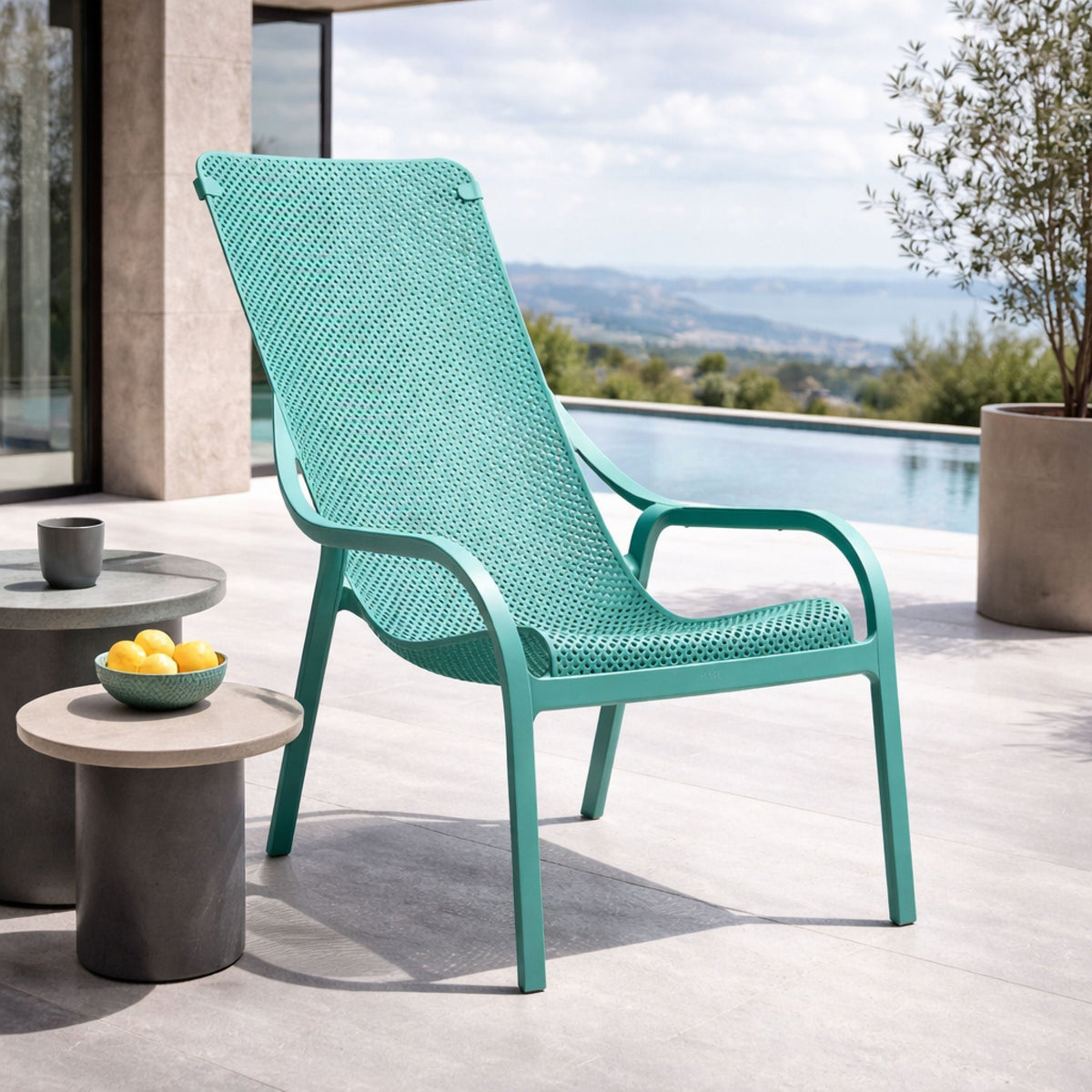Perforated Outdoor Lounge Chair | Nardi Net Lounge