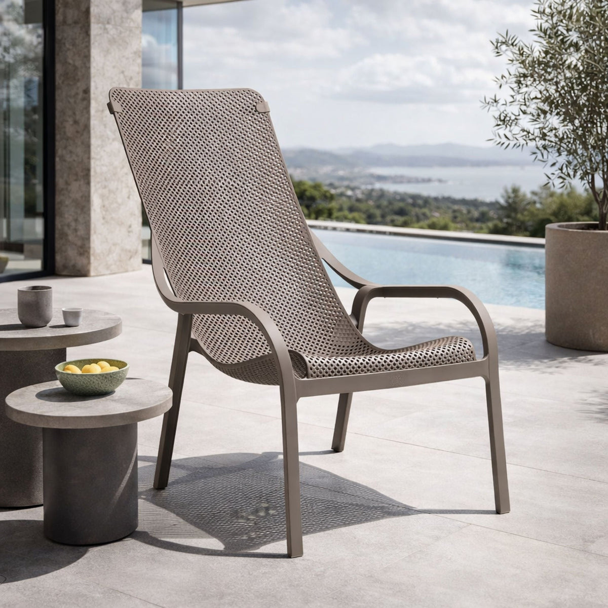 Perforated Outdoor Lounge Chair | Nardi Net Lounge