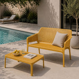 Outdoor Perforated 2-Seater Bench | Nardi Net