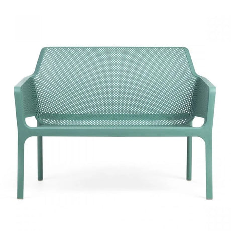 Outdoor Perforated 2-Seater Bench | Nardi Net | OROA.com