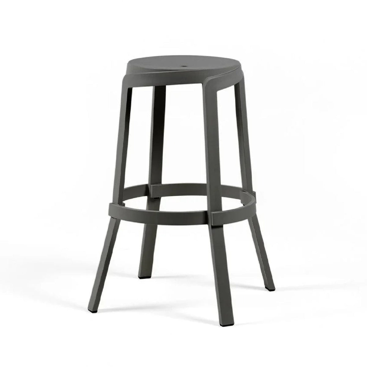Regenerated Fiberglass Outdoor High Stool | Nardi Stack Maxi