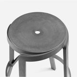 Regenerated Fiberglass Outdoor High Stool | Nardi Stack Maxi