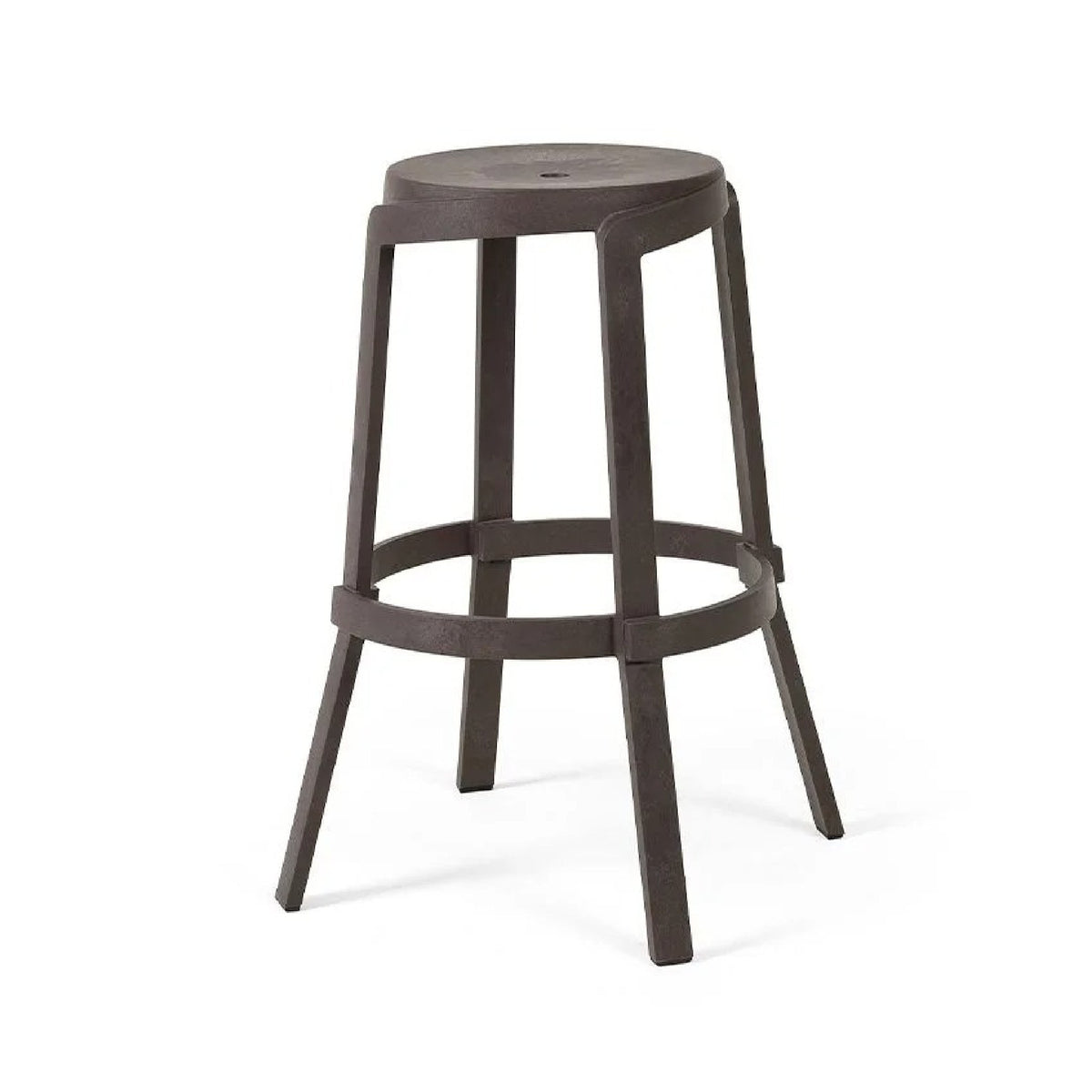 Regenerated Fiberglass Outdoor High Stool | Nardi Stack Maxi