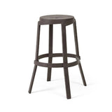 Regenerated Fiberglass Outdoor High Stool | Nardi Stack Maxi