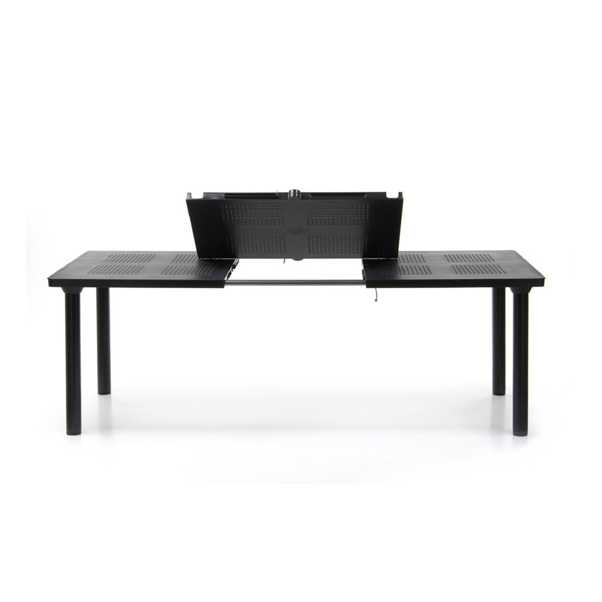 Extendable Outdoor Dining Table with Umbrella Hole | Nardi Libeccio
